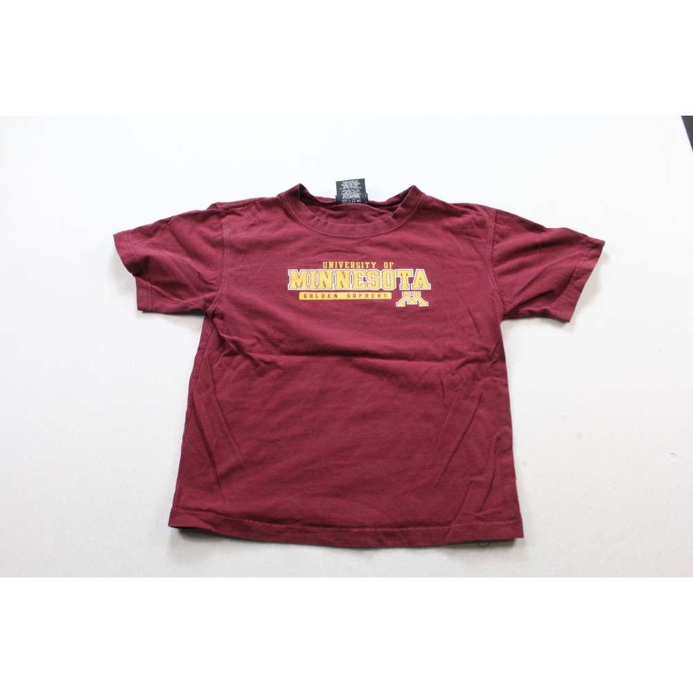 NCAA T-Shirt Boys L Red Excellent Minnesota Golden Gophers Short Sleeve Graphic